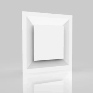 Difusor placa de choque de 24"x24"