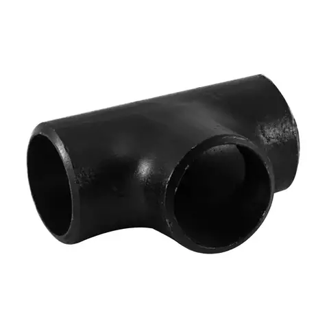 Tee de acero al carbón soldable